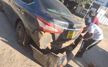 Gweru Gospel Musician Moscow Pembere Involved in Road Traffic Accident During School Run