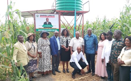 ZiG$1.3million CDF Solar Boreholes for Thirsty Gweru Urban Residents