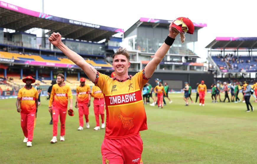 Zimbabwe Stun Australia With 23-run Upset in T20  World Cup