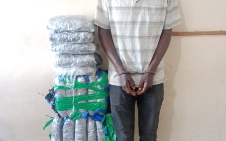 Foreign National Among Two Arrested as Police Intercept Drug Haul Worth Thousands