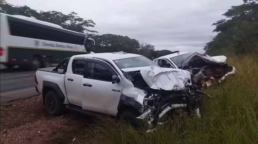 Maponga Hospitalised After Head-On Collision Along Bulawayo Road