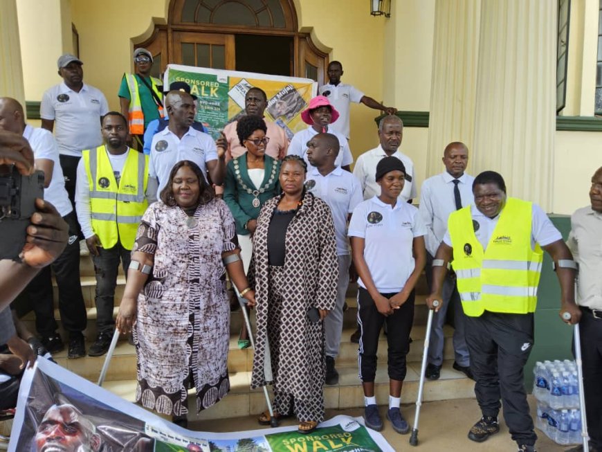 Walk of Hope Nears Gweru Finish as Senator Backs Inclusive Sports Park Vision