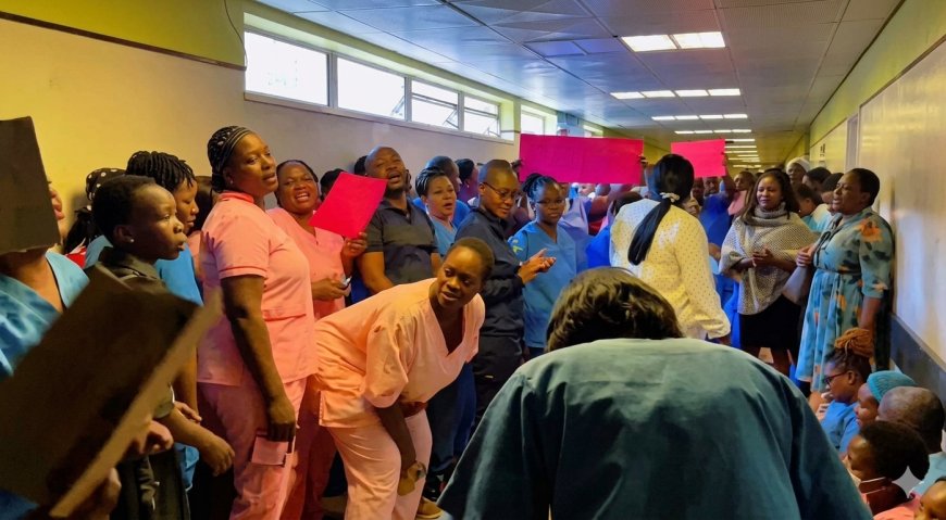 Zimbabwe Nurses Strike at Parirenyatwa Hospital Over Low Pay and Transport Costs, Chaos as Services Stall