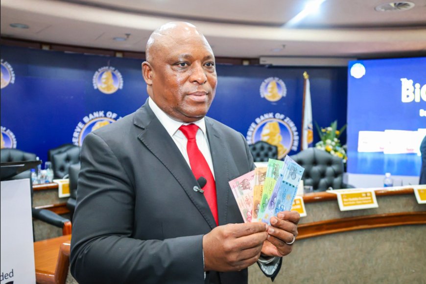 Upgraded 'Big 5 ZiG' Banknotes Hit the Streets Today