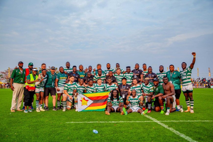 Zimbabwe Sables Return to Chaplin High to Inspire Next Generation of Rugby Talent
