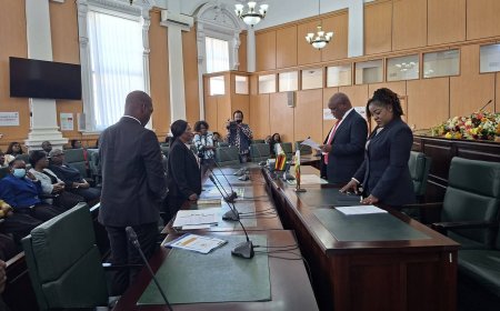 Breaking News: Malaba Swears In Three Judges Elevated to High Court