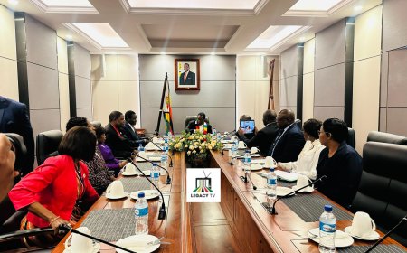 ZAOGA FIF Visits President Mnangagwa, Pledges Support for National Peace and Development
