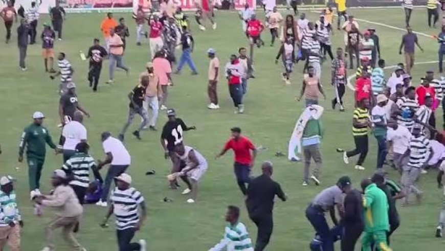 Four Arrested as Hardrock FC, Dynamos Match Descended into Violence at Chahwanda Stadium