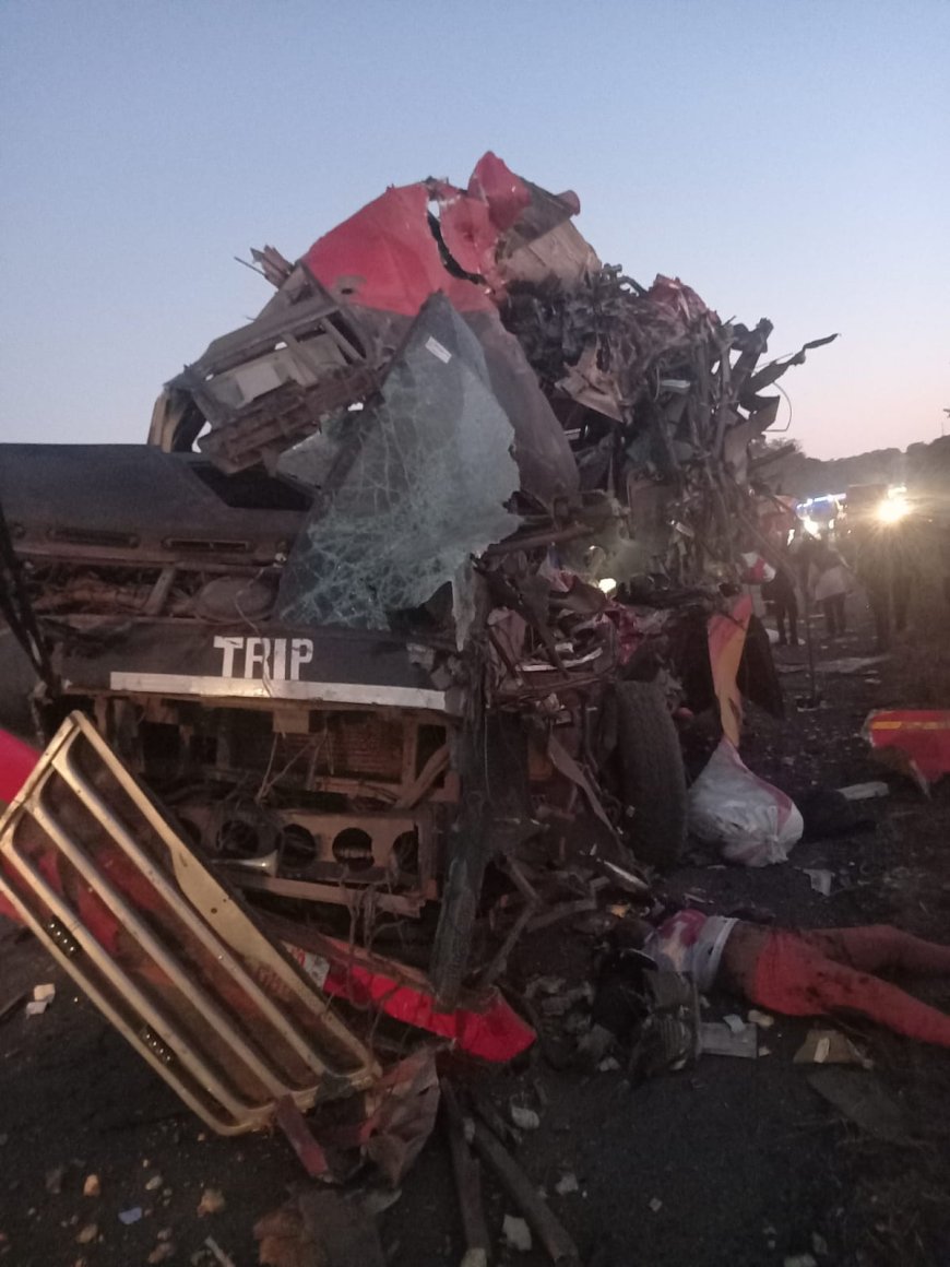Ten Dead Following Bus, Truck Collision in Gokwe