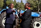 Retired Chief Justice Luke Malaba Receives Farming Equipment from President Mnangagwa