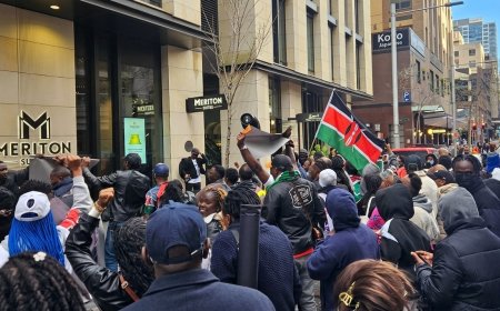 Kenyans in Sydney March for Justice Over Mysterious Death of Sheila Chebii