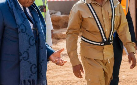 Vice President Chiwenga Tours Zimbuild Government Project