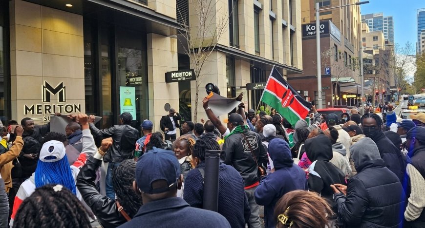 Kenyans in Sydney March for Justice Over Mysterious Death of Sheila Chebii