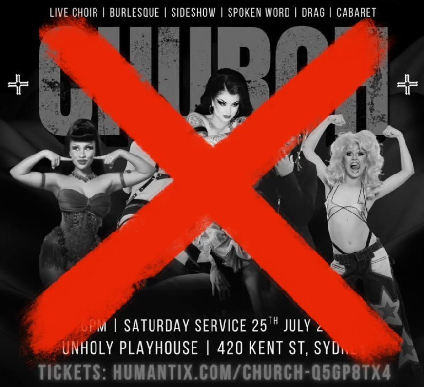 LGBTQ+ Nightclub in Former Sydney Church Faces Funding Withdrawal Call