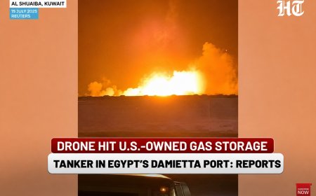 Drone Strike Hits Egyptian Port, Sparks Fears of Wider Middle East Conflict