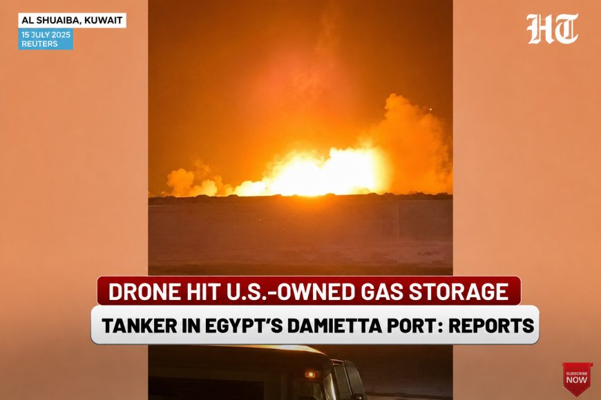 Drone Strike Hits Egyptian Port, Sparks Fears of Wider Middle East Conflict