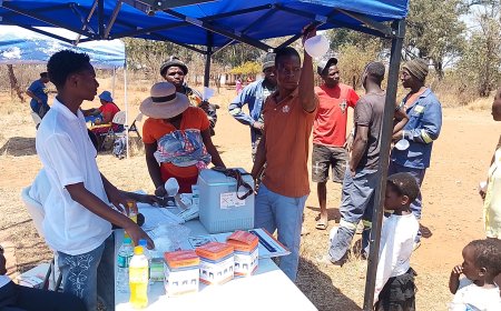 Over 200 Artisanal Miners Receive Free Silicosis, TB and HIV Screenings in Shurugwi Outreach