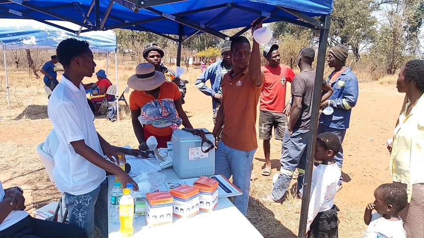 Over 200 Artisanal Miners Receive Free Silicosis, TB and HIV Screenings in Shurugwi Outreach
