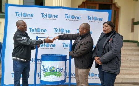 TelOne Donates Bins to Improve Gweru Waste Management