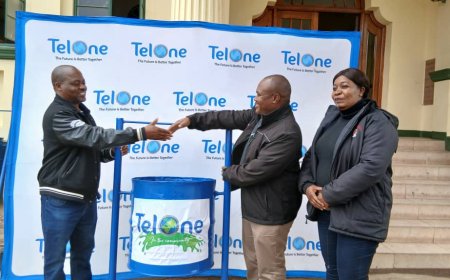 TelOne Donates Bins to Improve Gweru Waste Management