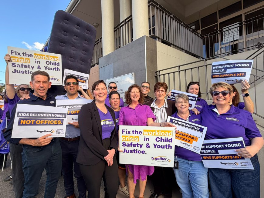 Queensland Child Safety Workers Threaten Escalated Strike Action