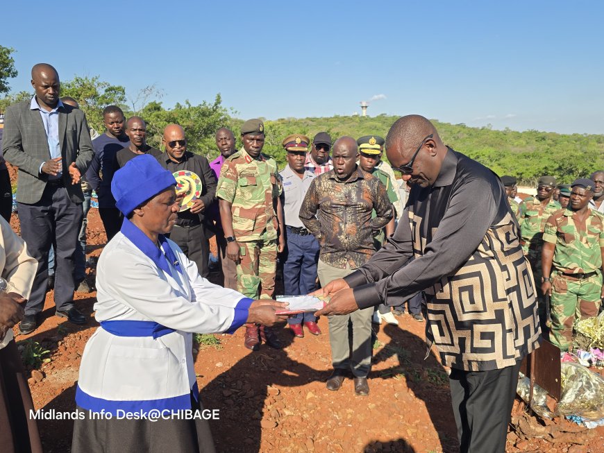 Liberation War Hero Wilfred Baleni Buried