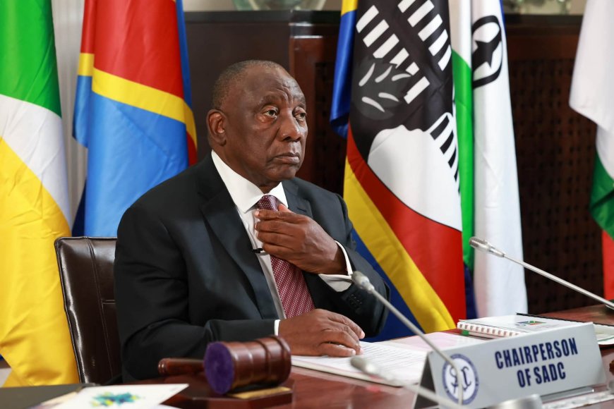 Ramaphosa Renews SADC Call for Unconditional Lifting of Zimbabwe Sanctions
